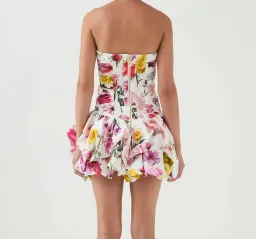 AJE - Violette Bubble Hem Mini Dress Size 6 for rent on The Volte - image 3