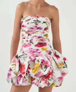 AJE - Violette Bubble Hem Mini Dress Size 8 for rent on The Volte - image 4