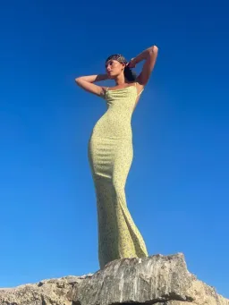 Cherie Attire Monica maxi dress size 8 for rent on The Volte - image 1