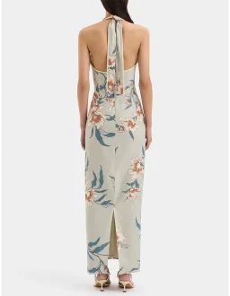 Sir The Label Roisin Halter Midi Dress in Bloom Floral size 1/ au 8 for rent on The Volte - image 4