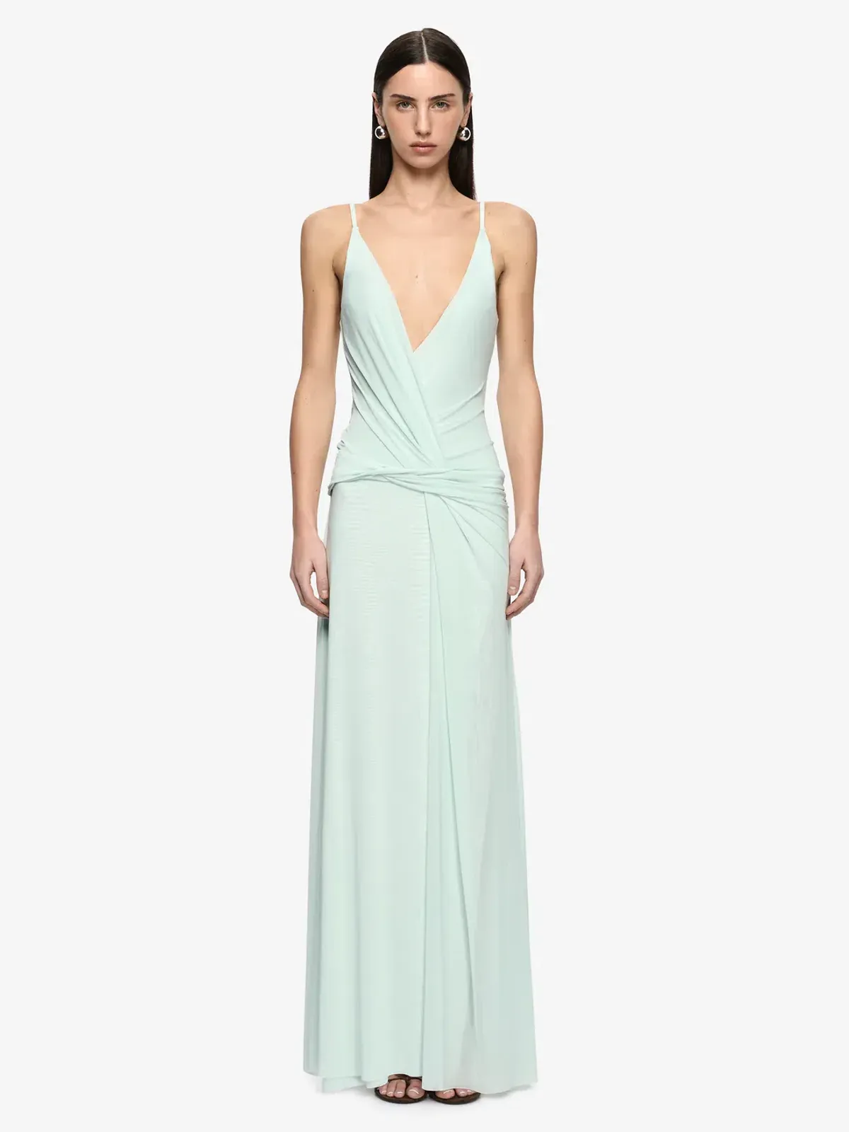 Bec & Bridge VELA MAXI DRESS Spearmint Size 6 - Image 1