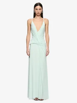 Bec & Bridge VELA MAXI DRESS Spearmint Size 8 for rent on The Volte - image 1