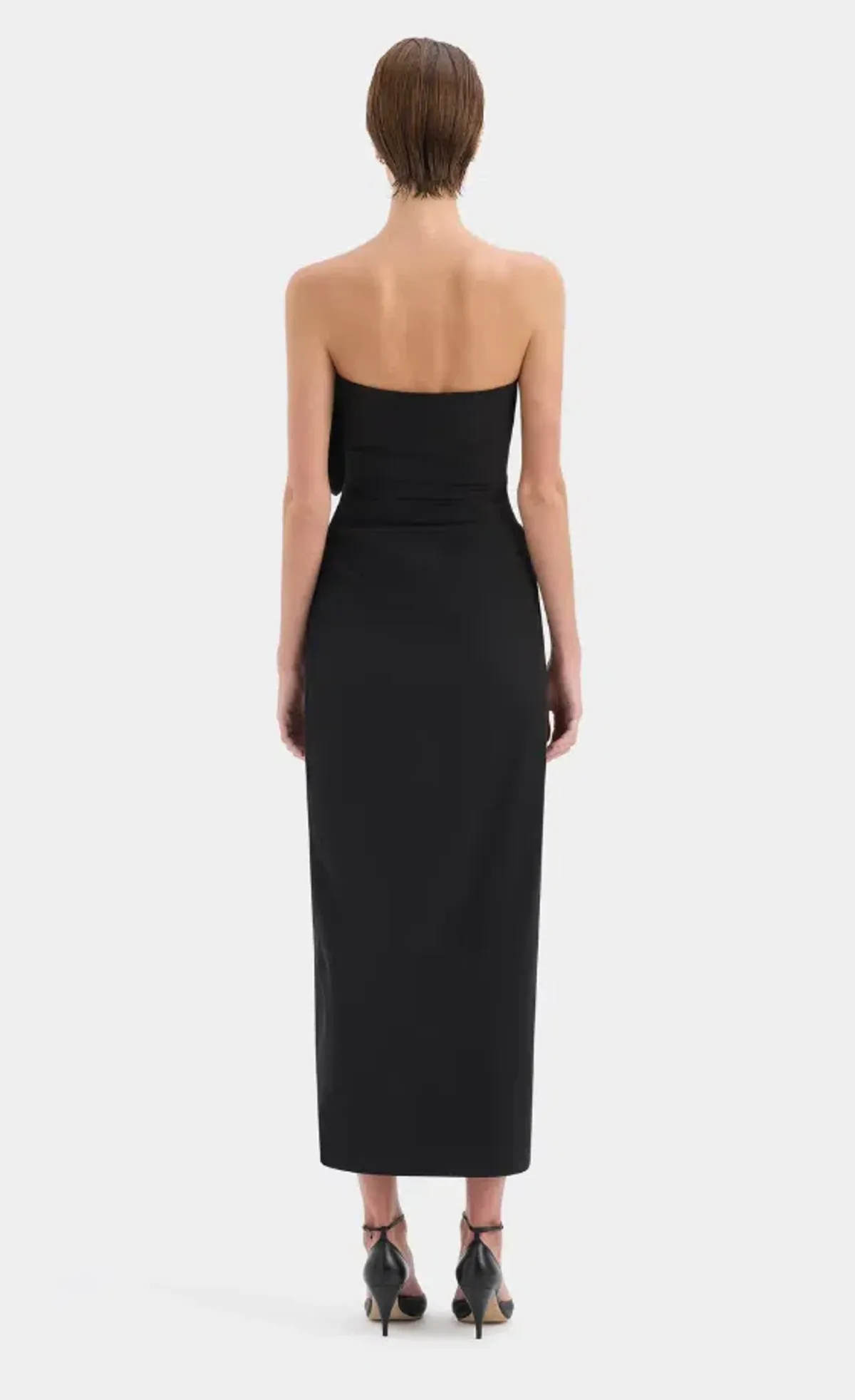 Sir the Label Siella Strapless Gown Black Size 3 - Image 2