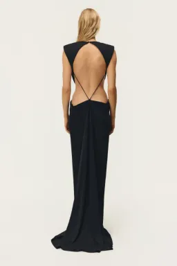Arcina Ori AMARA DRESS BLACK Size XS for rent on The Volte - image 2