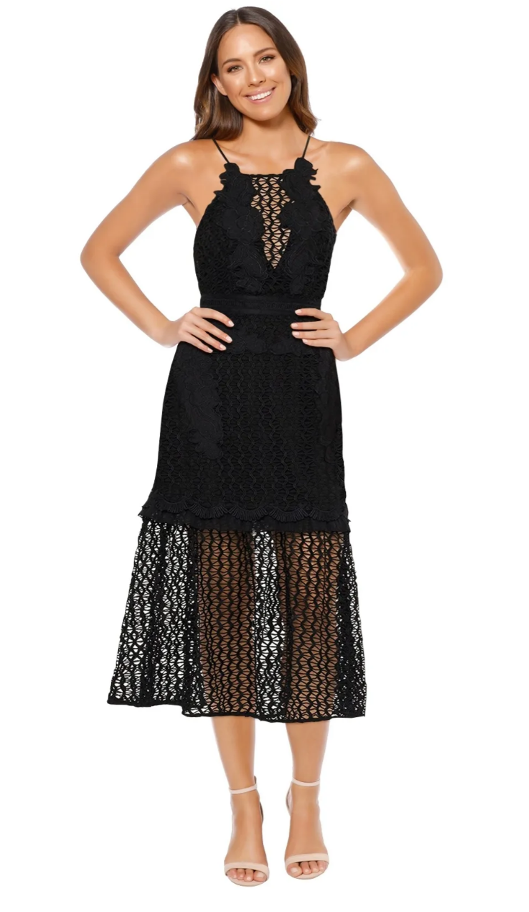 Talulah Sweet Dreams Black Dress Size S for rent on The Volte - main image
