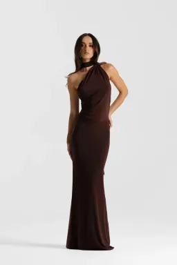 Natalie Rolt Fabienne Maxi in Brown Size 3 for rent on The Volte - image 4