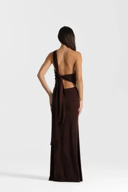 Natalie Rolt Fabienne Maxi in Brown Size 3 for rent on The Volte - image 5