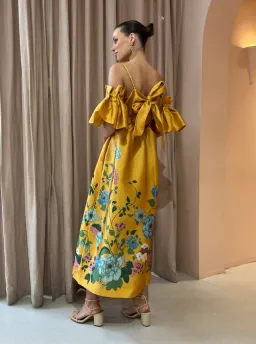 Alemais Dana Midi Dress for rent on The Volte - image 3