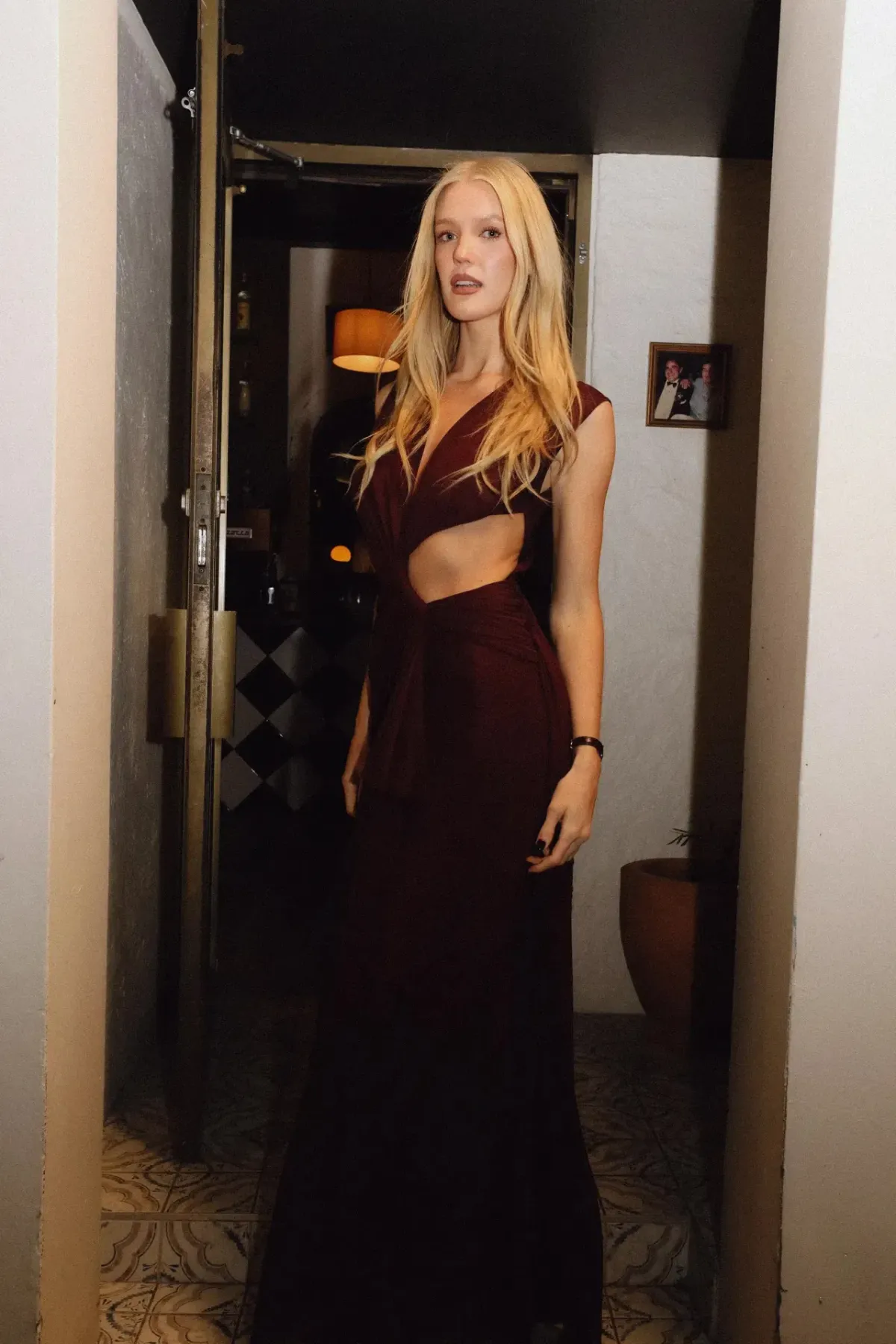 Bec and Bridge Odea Maxi Dress in Plum Size 8 - Image 4