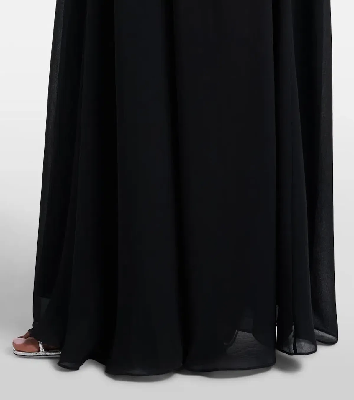 🖤 BRAND NEW REBECCA VALLANCE Astros Gown - Size 8 AU - Black Embellished Maxi Dress 🖤 - Image 6