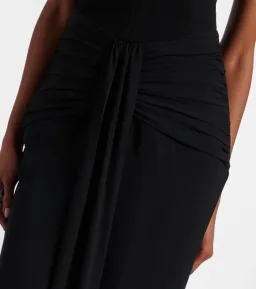 🖤 BRAND NEW REBECCA VALLANCE Astros Gown - Size 8 AU - Black Embellished Maxi Dress 🖤 for rent on The Volte - image 7