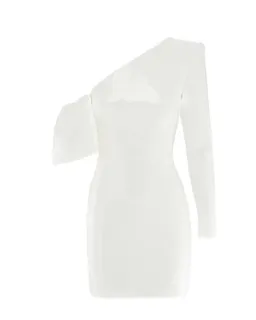 Alex Perry Sequin Mini Dress In White | AU 8 for rent on The Volte - image 2