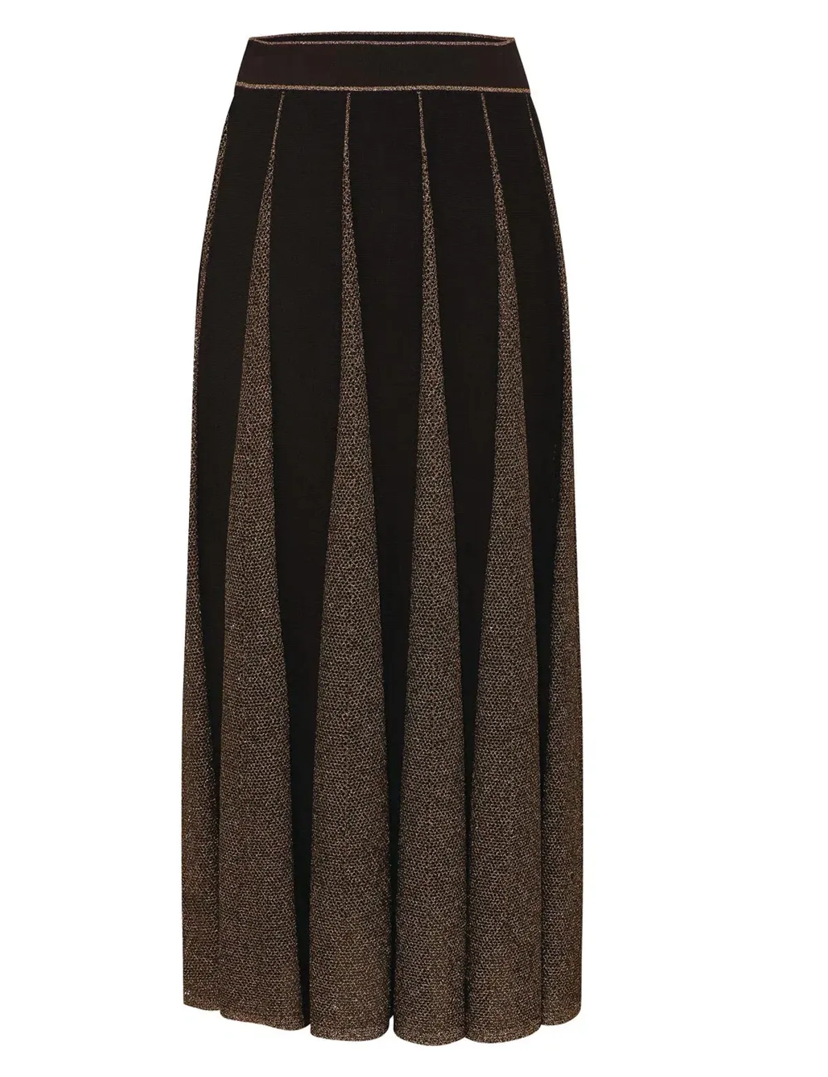 Zimmermann Valiant Metallic Frill Top and Midi Skirt Size 1 / AU 10 - Image 2