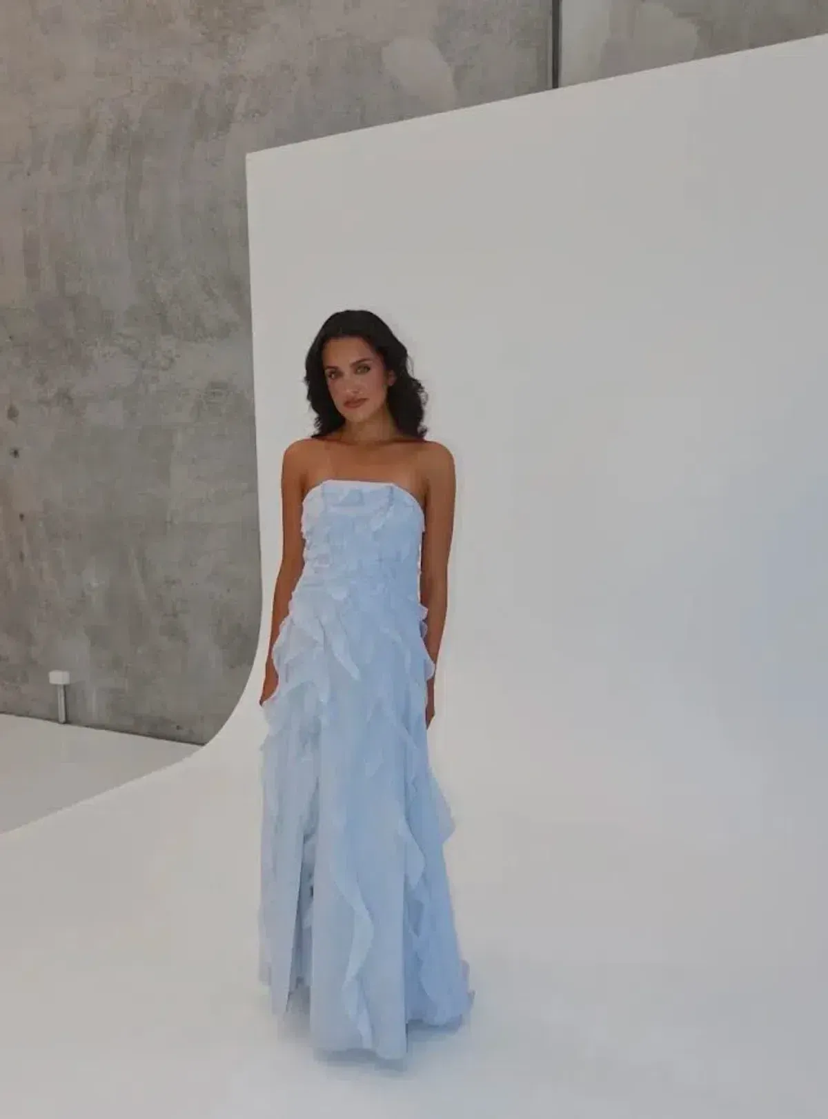 🩵 Aje ALLAIRIE GOWN in Pastel Blue - Size 16 AU 🩵 Ruffled Tiered Maxi Dress 🩵 - Image 5