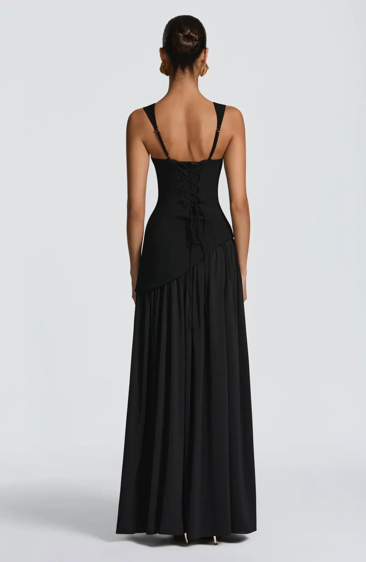 Babyboo Tullulah Maxi Dress in Black Size 8 - Image 4