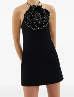 Rebecca Vallance Eliana Mini Dress Black Size 6 for rent on The Volte - image 4
