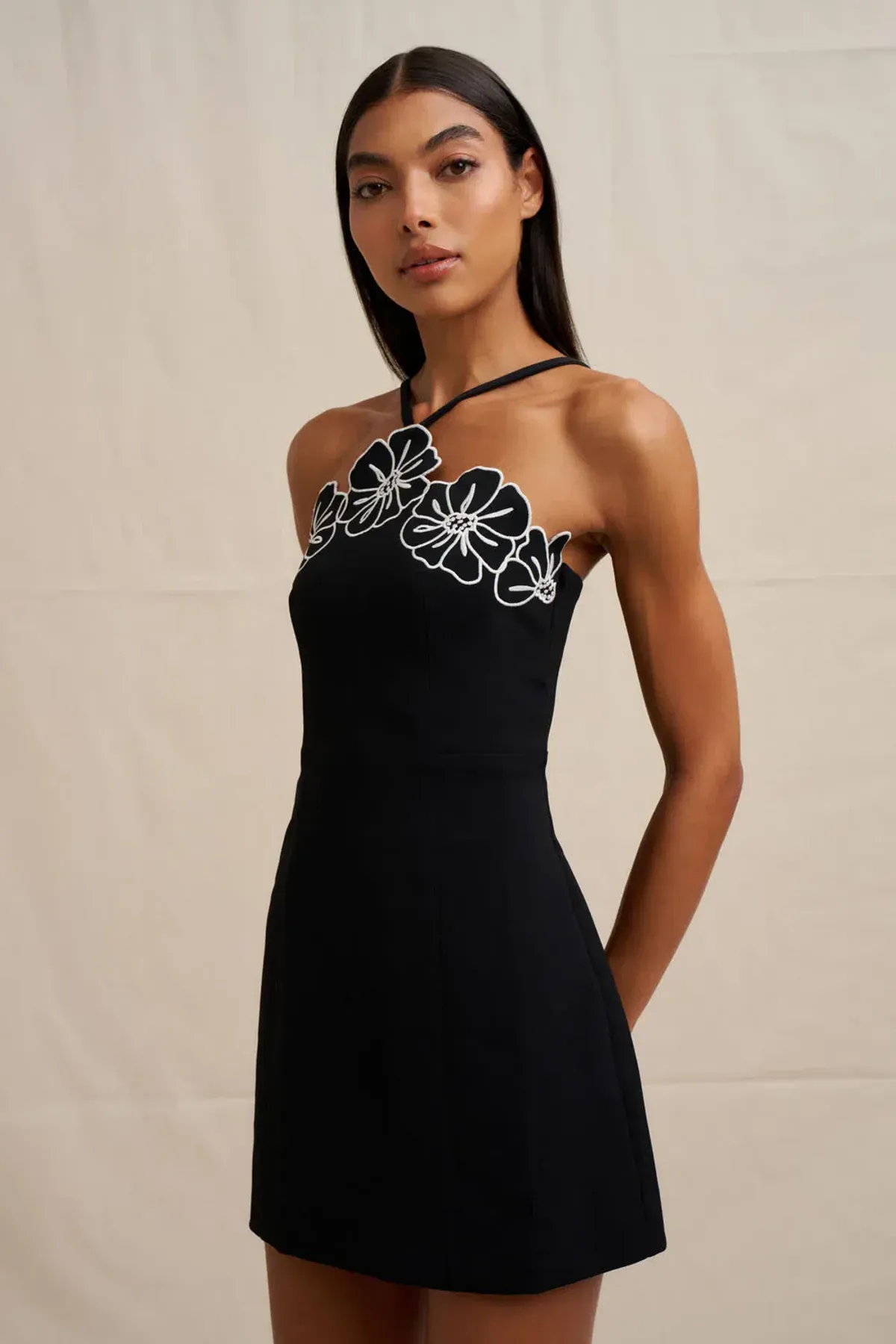 By Johnny Hibiscus Mini Dress Size 6 - Image 1
