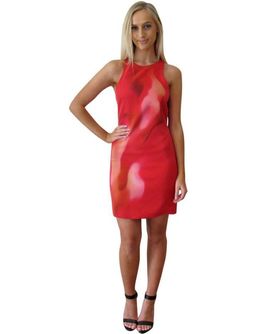 Dion Lee Sleeveless Cocktail Mini Dress Multi Size 10 for rent on The Volte - image 1