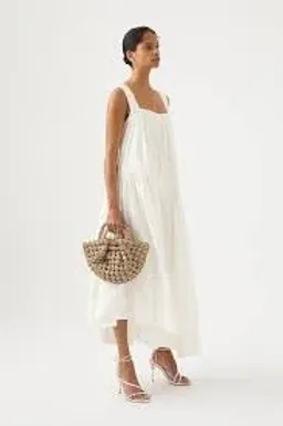 Aje Severine Sleeveless Midi Dress Size 10 for rent on The Volte - image 6