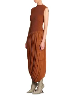 Sass & Bide Apocalypse S/l Knit Dress in Rust size M for rent on The Volte - image 1