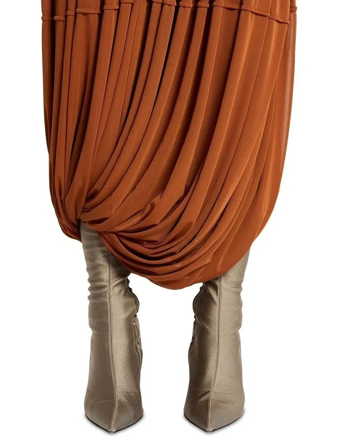 Sass & Bide Apocalypse S/l Knit Dress in Rust size M for rent on The Volte - main image