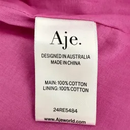Aje Flora Midi Dress in Muted Fuchsia size 16 for rent on The Volte - image 5