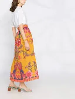 Zimmermann lovestruck buttoned skirt size 12 for rent on The Volte - image 4