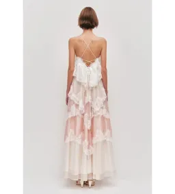 Aje Ophelia Lace Maxi Gown Multi Size 6 for rent on The Volte - image 3