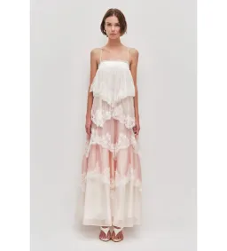 Aje Ophelia Lace Maxi Gown Multi Size 6 for rent on The Volte - image 2