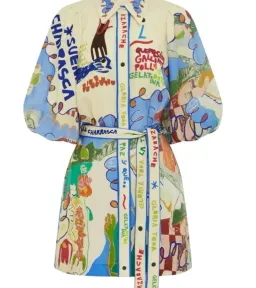 Alemais Nadia Mini Shirtdress sz 14 for rent on The Volte - image 1