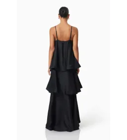 Elliatt Black Long Maxi Dress Size 12 for rent on The Volte - image 2