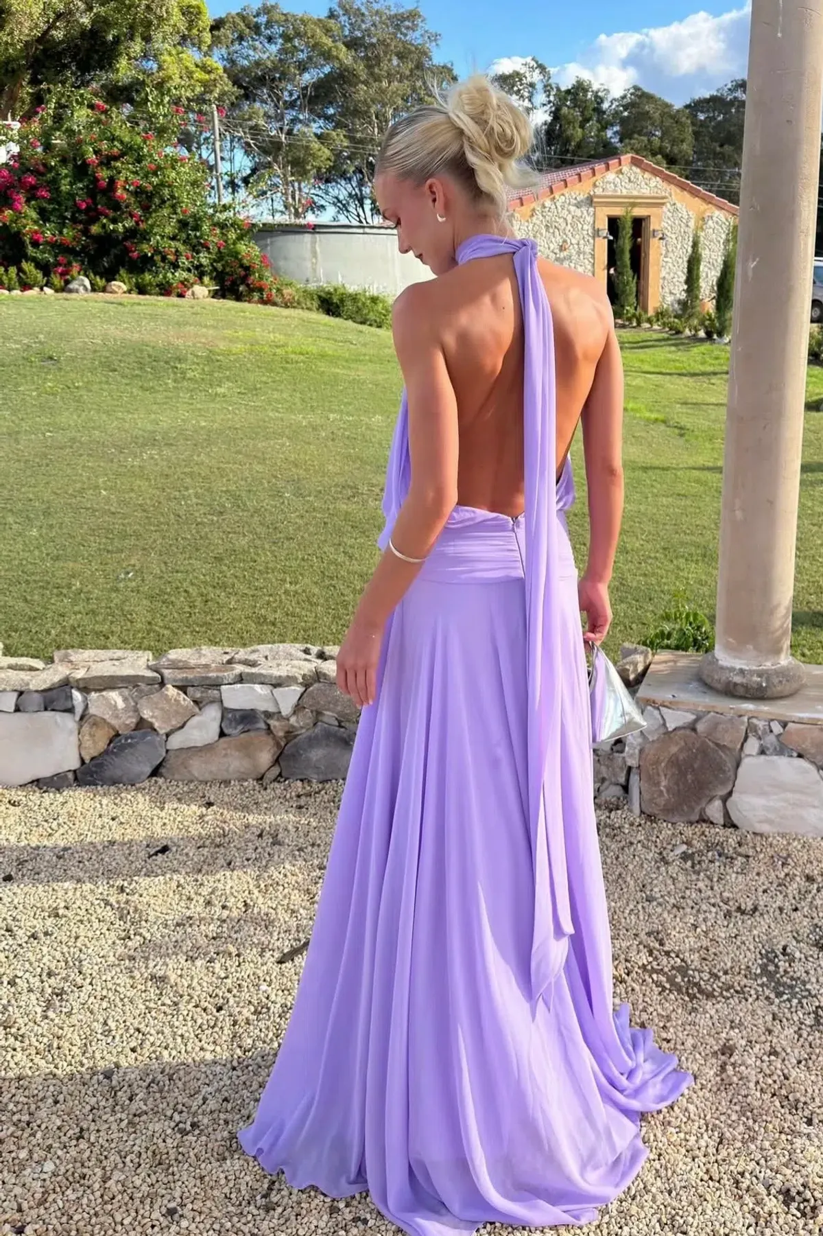 Calia Collection Solaia Maxi Dress Lilac Size 8 - Image 2
