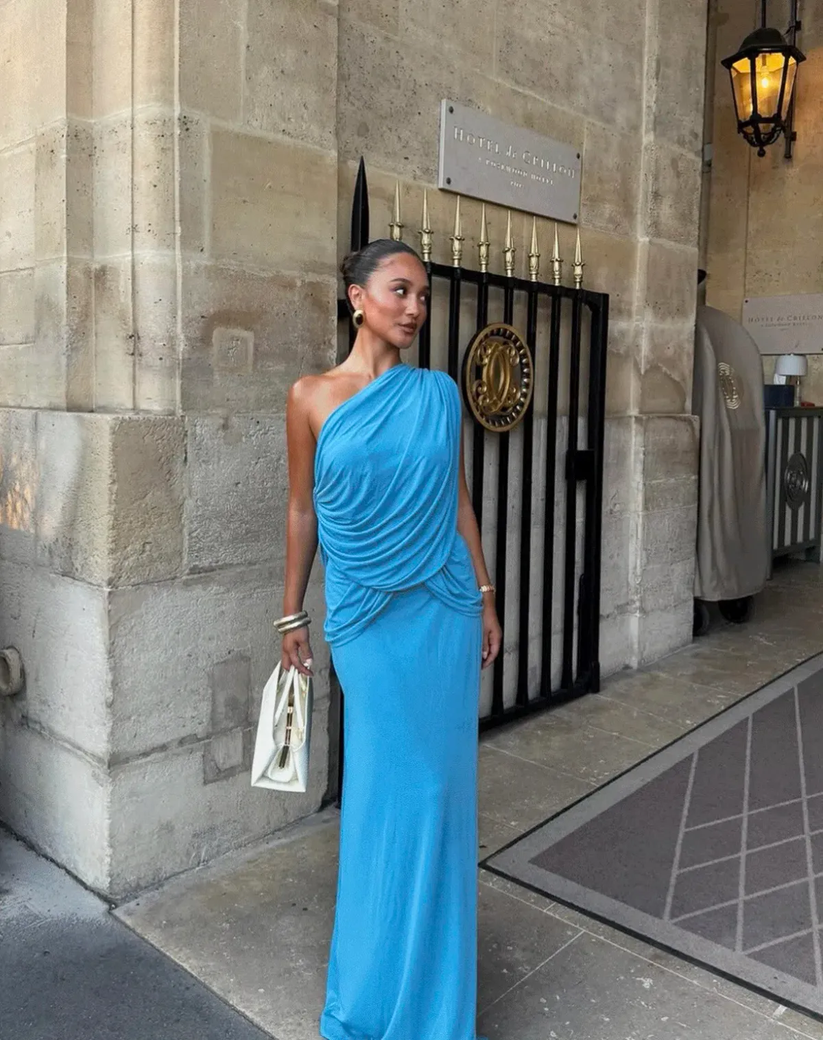 Arcina Ori Chiara Maxi Set in Dusty Blue Size 6 - Image 1