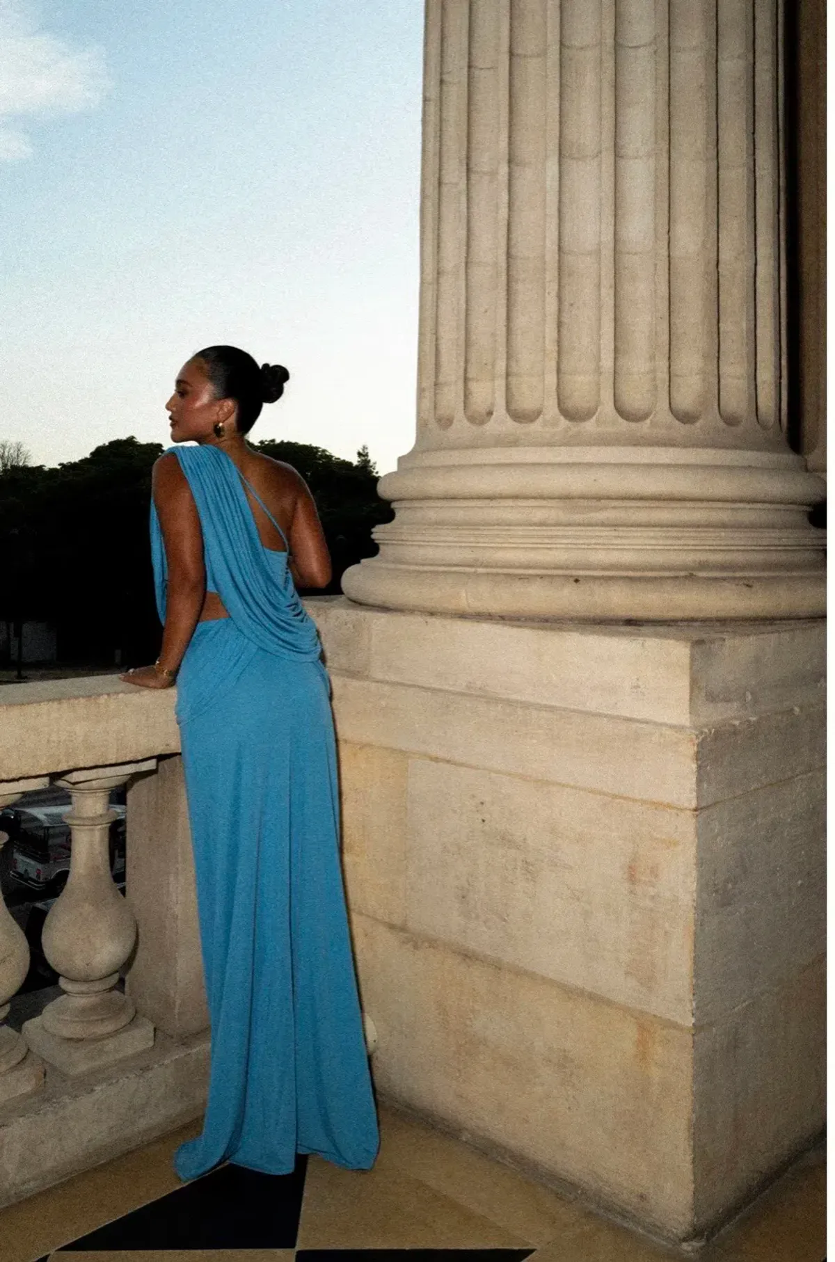 Arcina Ori Chiara Maxi Set in Dusty Blue Size 10 - Image 4