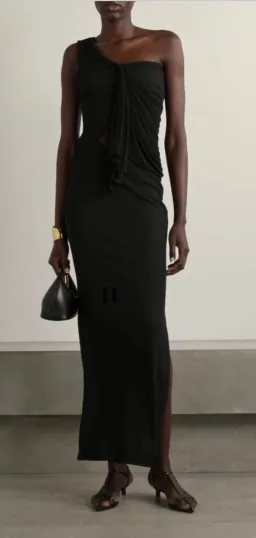 Christopher Esber Black Seneca Swirl Maxi Gown Size AU 8 for rent on The Volte - image 5