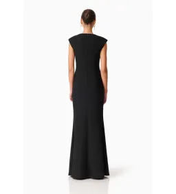 Elliatt Veda Embellished Gown in Black Size M/AU 10 for rent on The Volte - image 4