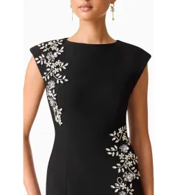 Elliatt Veda Embellished Gown in Black Size L/AU 12 for rent on The Volte - image 5