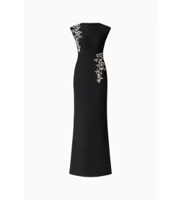 Elliatt Veda Embellished Gown in Black Size L/AU 12 for rent on The Volte - image 6