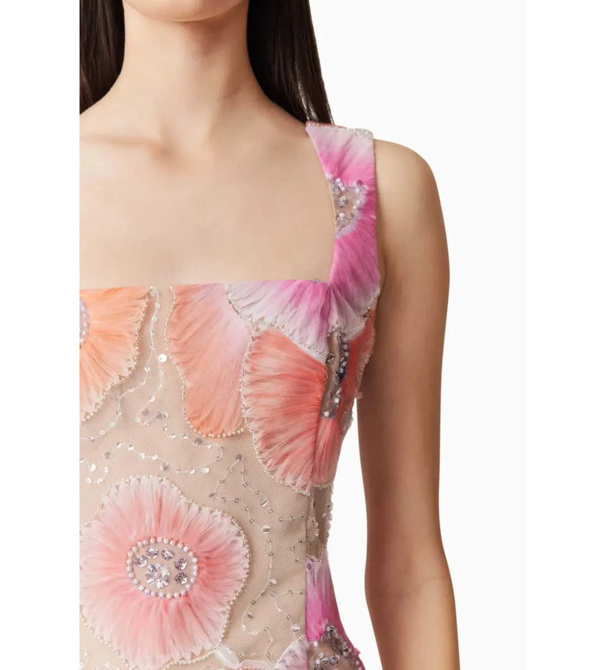 Elliatt Brittany Floral Mini Dress in Pink Size S/AU 8 - Image 5