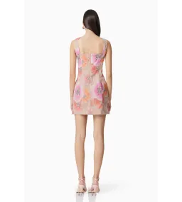 Elliatt Brittany Floral Mini Dress in Pink Size S/AU 8 for rent on The Volte - image 6