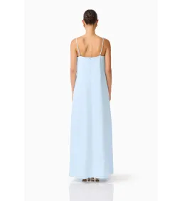 Elliatt Buttercup Embroidered Maxi Dress In Blue Size M/AU 10 for rent on The Volte - image 5