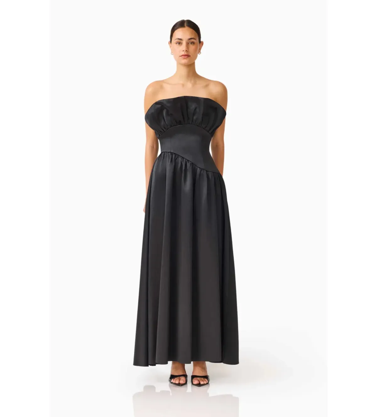 Elliatt Laurel Sleeveless Maxi Dress in Black Size XS/AU 6 - Image 1