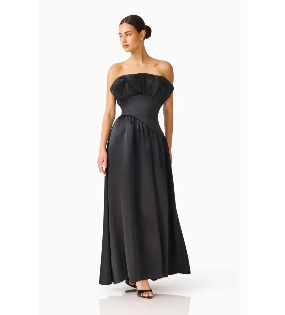 Elliatt Laurel Sleeveless Maxi Dress in Black Size S/AU 8 for rent on The Volte - main image