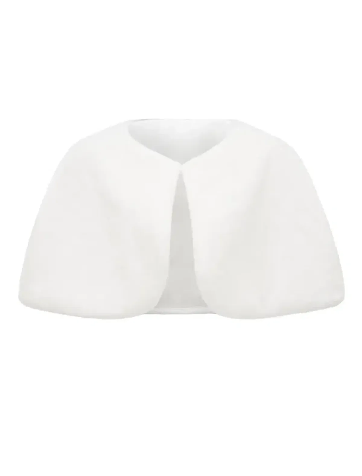 Forever new shawl capelet evening white O/S - Image 3