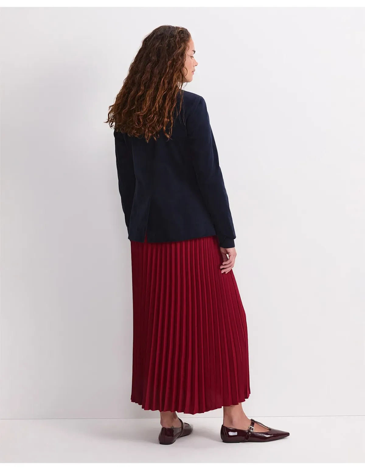 Sportscraft Thea Velvet Blazer Navy Size 12 AU - Image 4