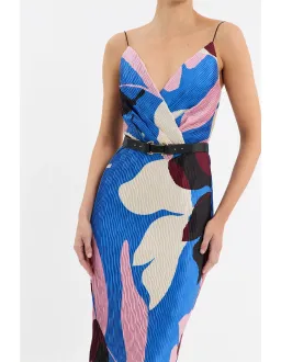 Rebecca Vallance Mika Midi Dress Multi Size 10 AU for rent on The Volte - image 4