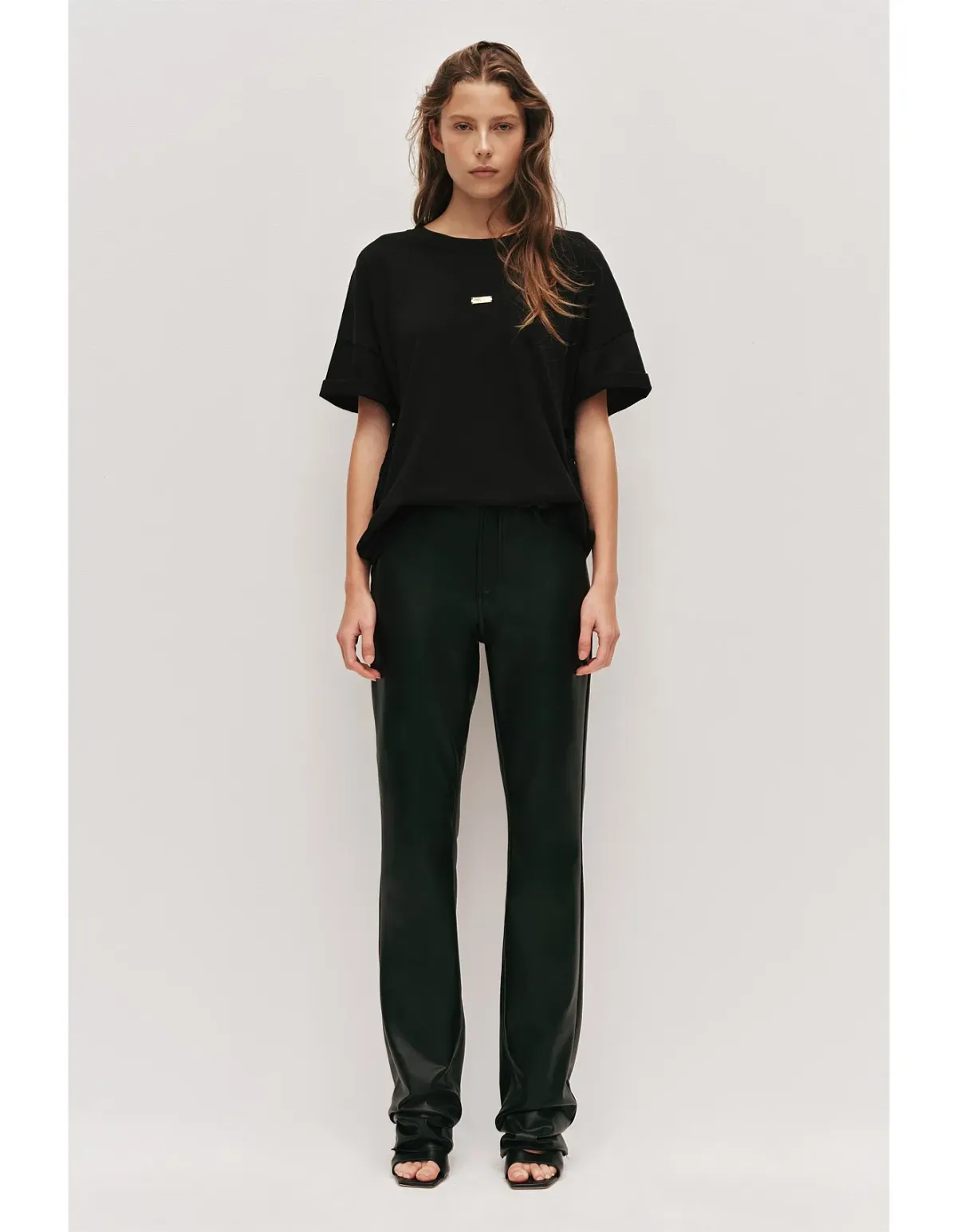 Aje Daphne Oversized Tee Black Size S / AU 8 - Image 2
