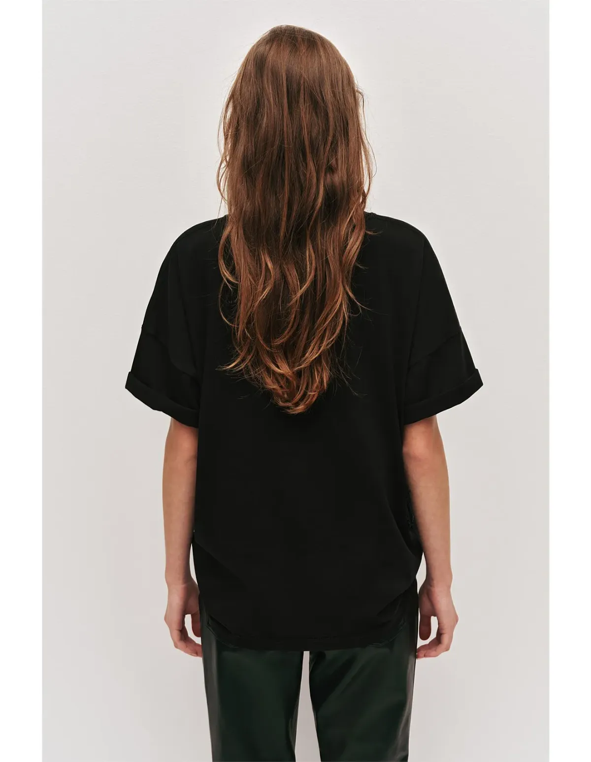 Aje Daphne Oversized Tee Black Size S / AU 8 - Image 4