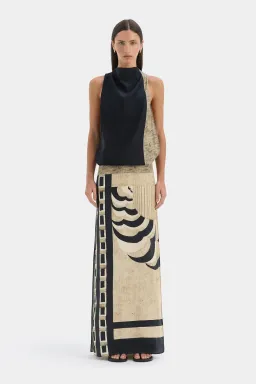 Sir the Label Sona Maxi Dress Geo Scape Size 0P / 6(P) AU for rent on The Volte - image 2