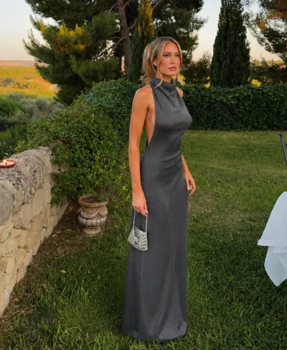 Arcina Ori Romy Dress in Chrome Metallic Size XS/6 - Image 3